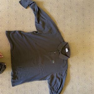 Men’s long sleeve prima cotton polo